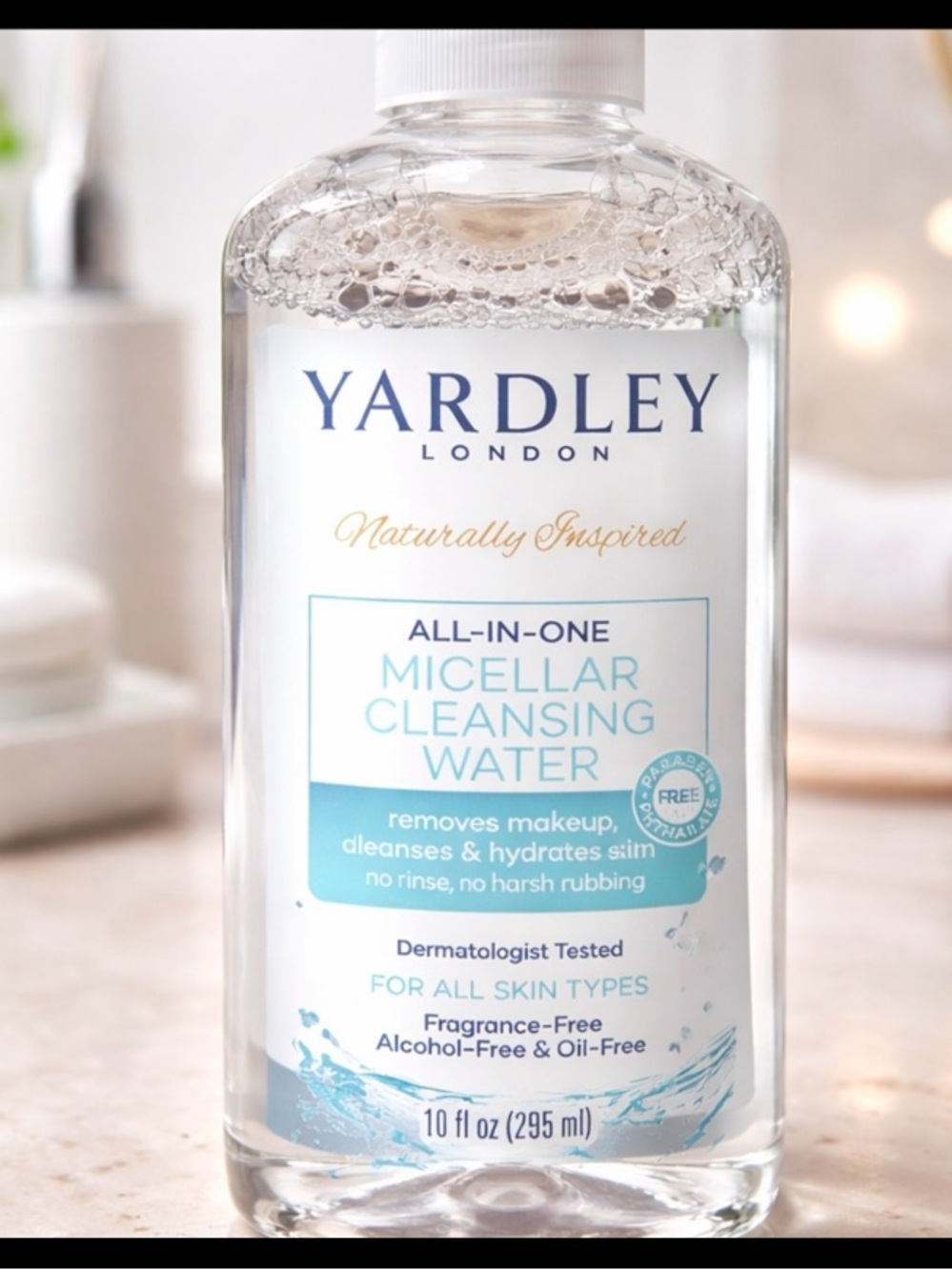 Yardley London All-In-One Micellar Cleansing Water Lot of 3 New.